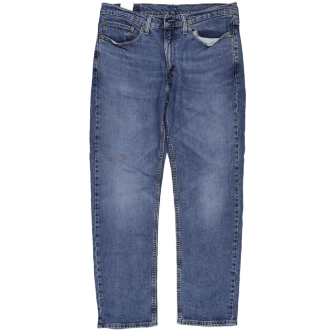 Levi's 514 Straight Fit Blue Jeans W34 L32 Cotton Men's Trousers
