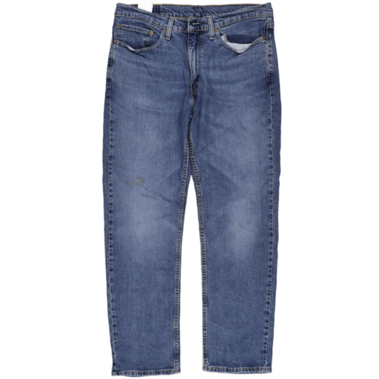 Levi's 514 Straight Fit Blue Jeans W34 L32 Cotton Men's Trousers