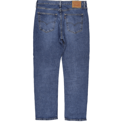 Levi's 514 Straight Fit Blue Jeans W34 L32 Cotton Men's Trousers