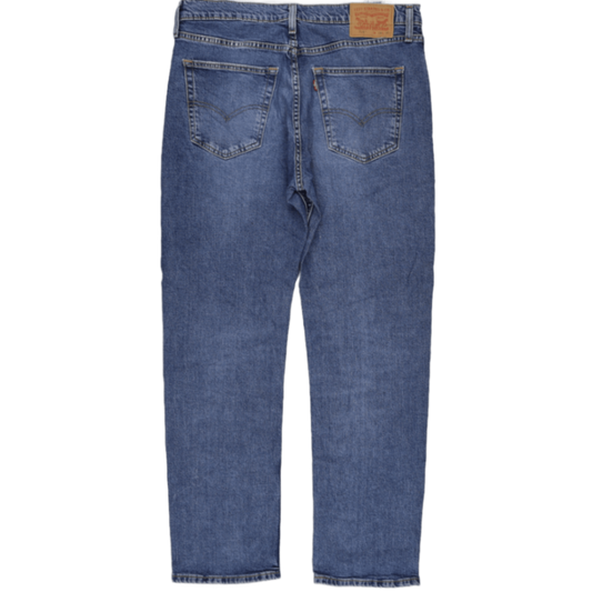 Levi's 514 Straight Fit Blue Jeans W34 L32 Cotton Men's Trousers