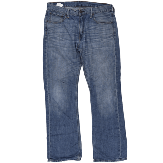 Levi's 527 Slim Bootcut Jeans Blue W33 L32 Cotton Men's