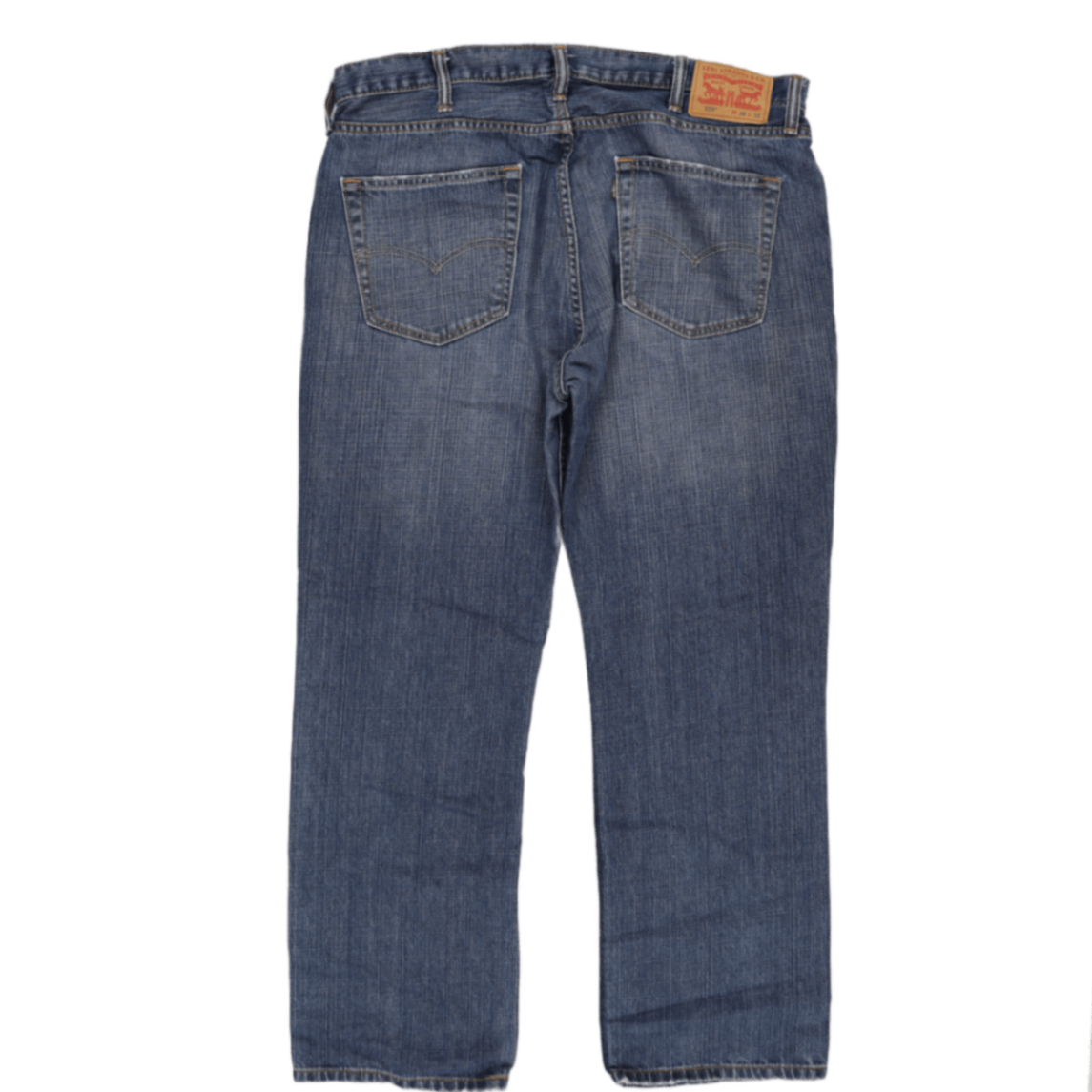 Levi's 559 Relaxed Straight Fit Jeans Blue W38 L32 Cotton Vintage Used Excellent