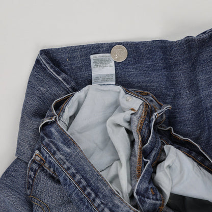 Levi's 512 Slim Fit Jeans Blue W31 L34 Cotton Denim