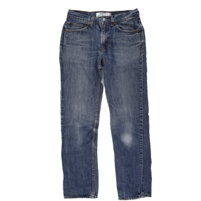 Levi's 512 Slim Fit Jeans Blue W31 L34 Cotton Denim