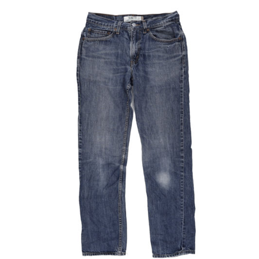 Levi's 512 Slim Fit Jeans Blue W31 L34 Cotton Denim