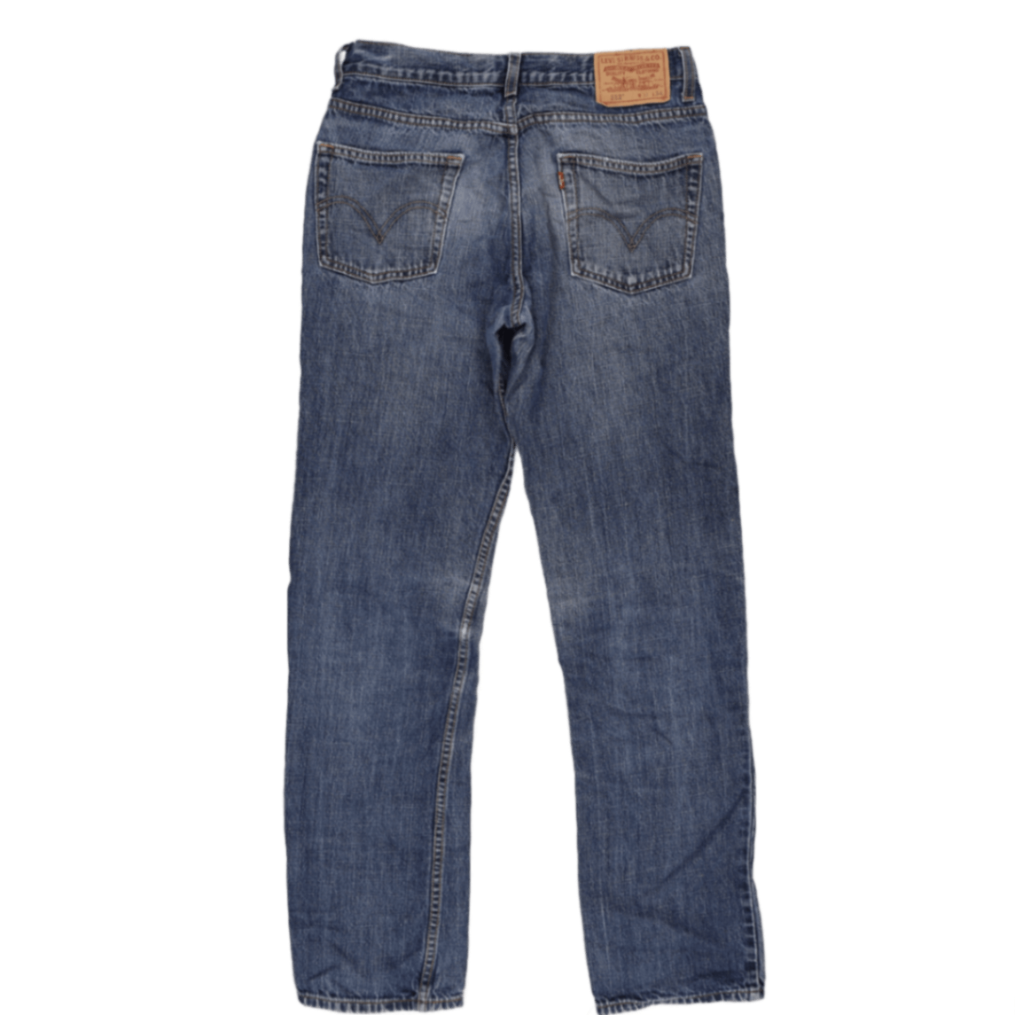 Levi's 512 Slim Fit Jeans Blue W31 L34 Cotton Denim