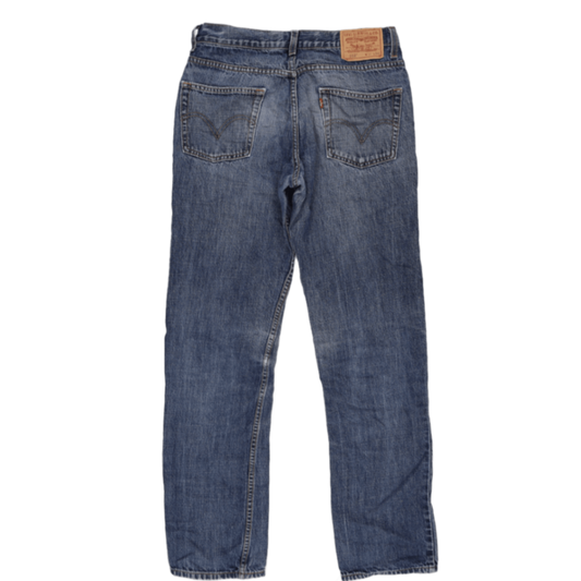 Levi's 512 Slim Fit Jeans Blue W31 L34 Cotton Denim