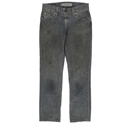 Levi's 522 Slim Fit Jeans Men's Grey Vintage 36L 100% Cotton