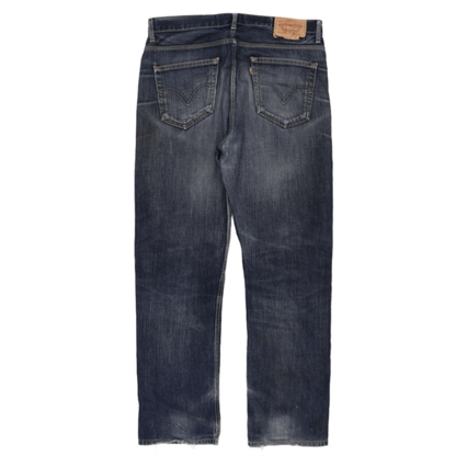 Levi's 511 Slim Fit Blue Jeans W34 L32 100 Cotton