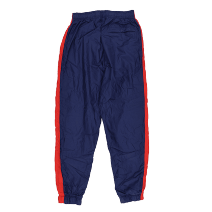 Nike Vintage Track Pants Navy Blue Red Small 75 cm Inseam Nylon