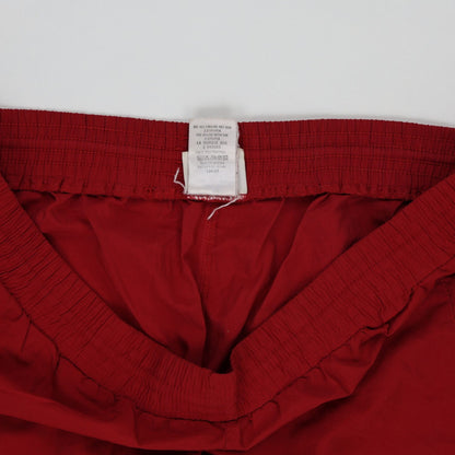 Adidas Red Vintage Track Trousers Large 42 Waist 76 Inseam Polyester