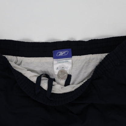 Reebok Navy Blue Tracksuit Bottoms Large Polyester Blend Vintage Joggers