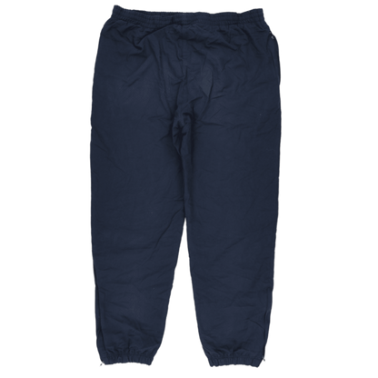 Reebok Navy Blue Tracksuit Bottoms Large Polyester Blend Vintage Joggers