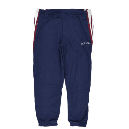 Adidas Track Pants Navy Blue Medium Polyester 75 cm Inseam 38 cm Waist Size