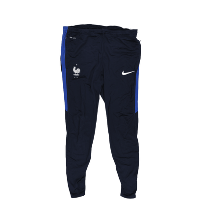 Nike Dri-FIT France Football Track Pants Navy Blue Medium Polyester