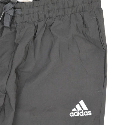 adidas Primeblue Black Track Pants Large 78cm Inseam 44cm Waist Polyester Mens