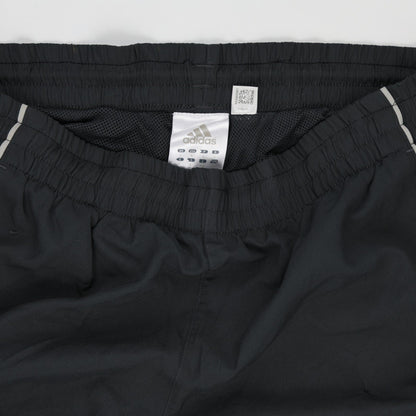 adidas Black Track Pants Large Polyester Men's Trousers