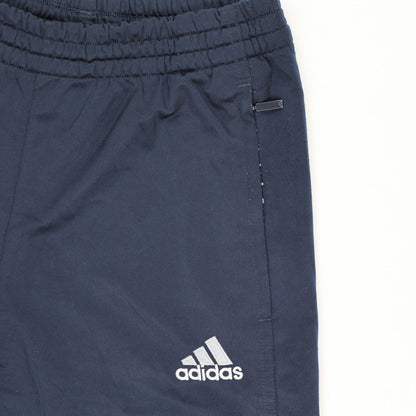 adidas Navy Blue Track Pants Large 76cm Inseam 42cm Waist Polyester