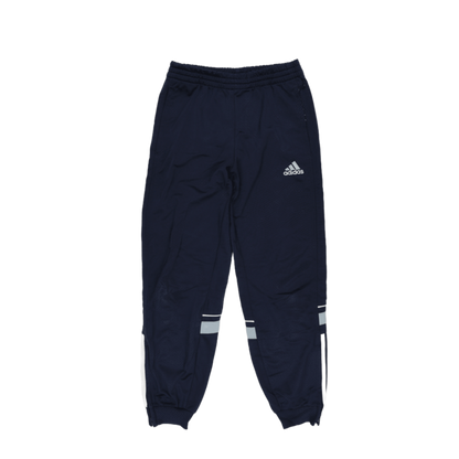 adidas Navy Blue Track Pants Large 76cm Inseam 42cm Waist Polyester