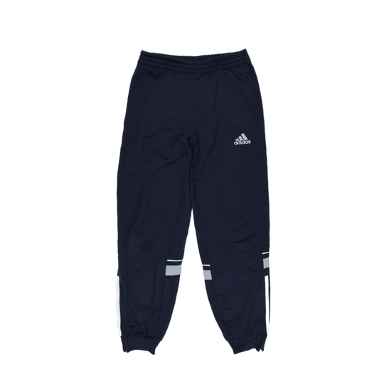 adidas Navy Blue Track Pants Large 76cm Inseam 42cm Waist Polyester