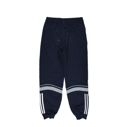 adidas Navy Blue Track Pants Large 76cm Inseam 42cm Waist Polyester
