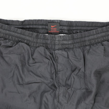 Nike Black Nylon Track Pants Men's Size Medium 79cm Inseam 38cm Waist