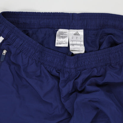 adidas Vintage Blue Track Pants XL 77cm Inseam Polyester Men's Clothing