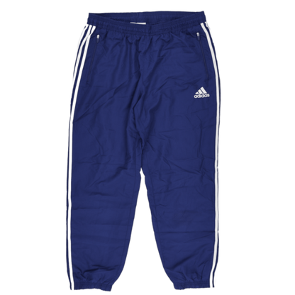 adidas Vintage Blue Track Pants XL 77cm Inseam Polyester Men's Clothing