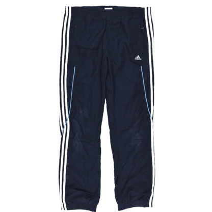 adidas Clima365 Navy Blue Track Pants Large 36 in Waist 32 in Inseam Polyester