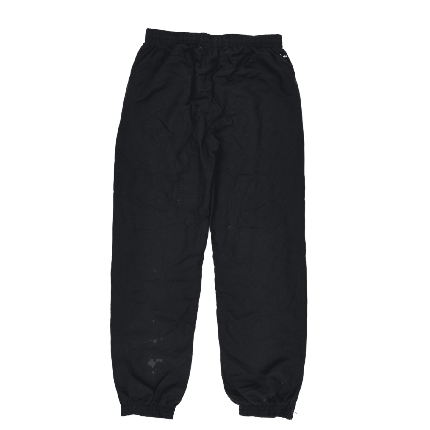 adidas Black Track Trousers Large Youth 76 cm Inseam 76-82 cm Waist Polyester
