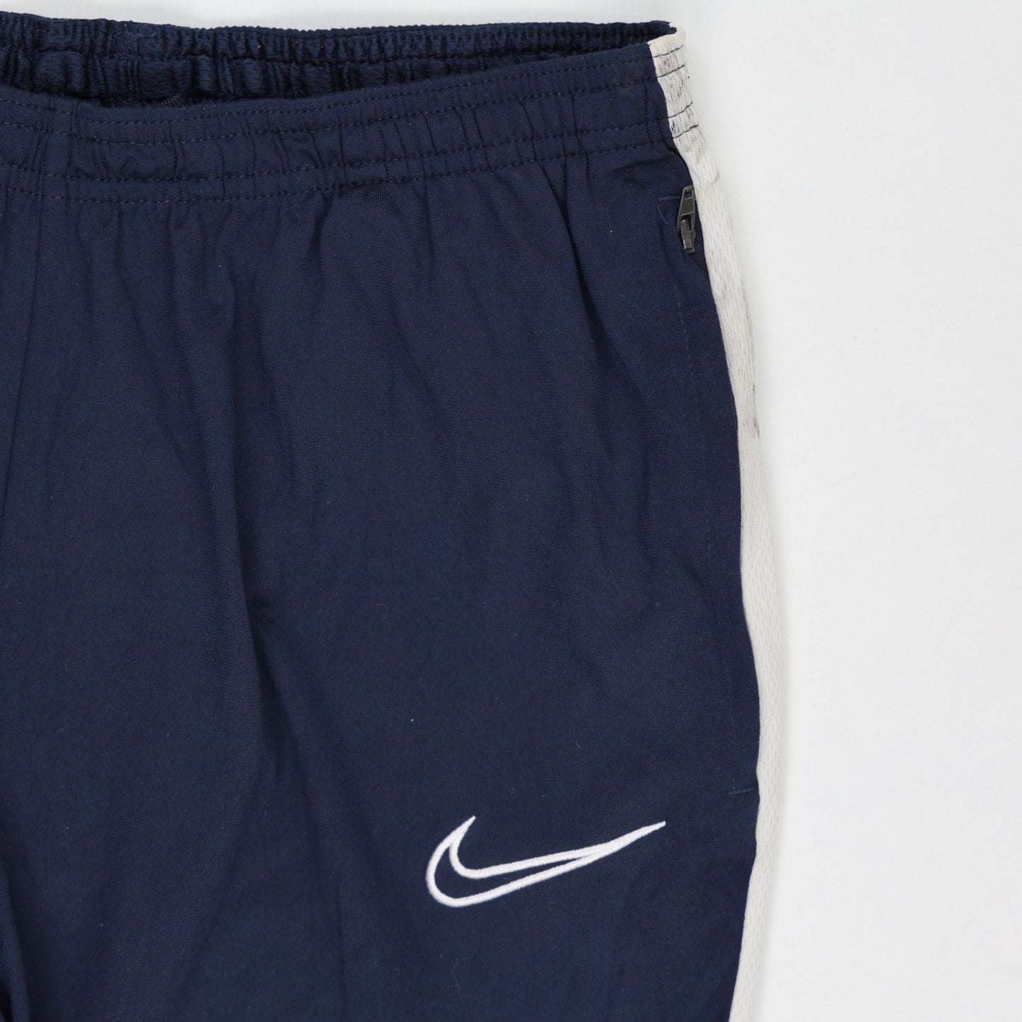 Nike Dri-FIT Navy Blue Track Pants for Men Size M Polyester 38 Inseam