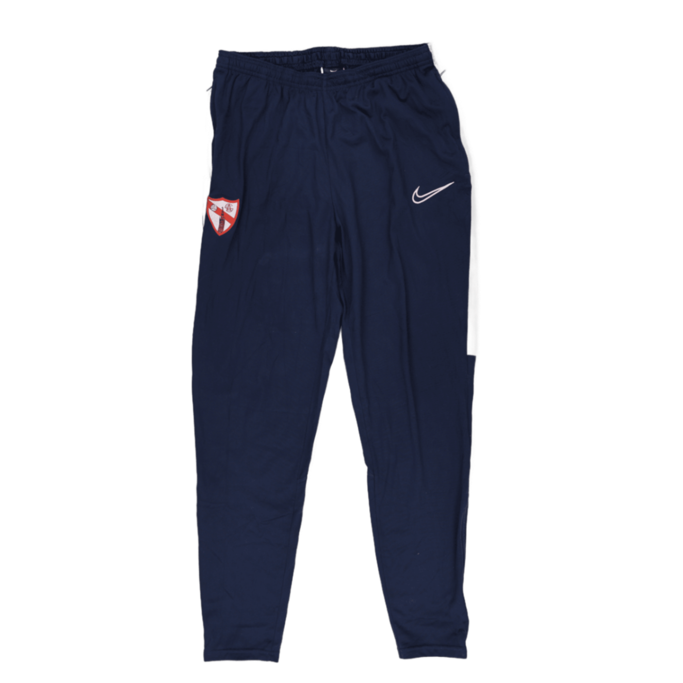 Nike Dri-FIT Navy Blue Track Pants for Men Size M Polyester 38 Inseam