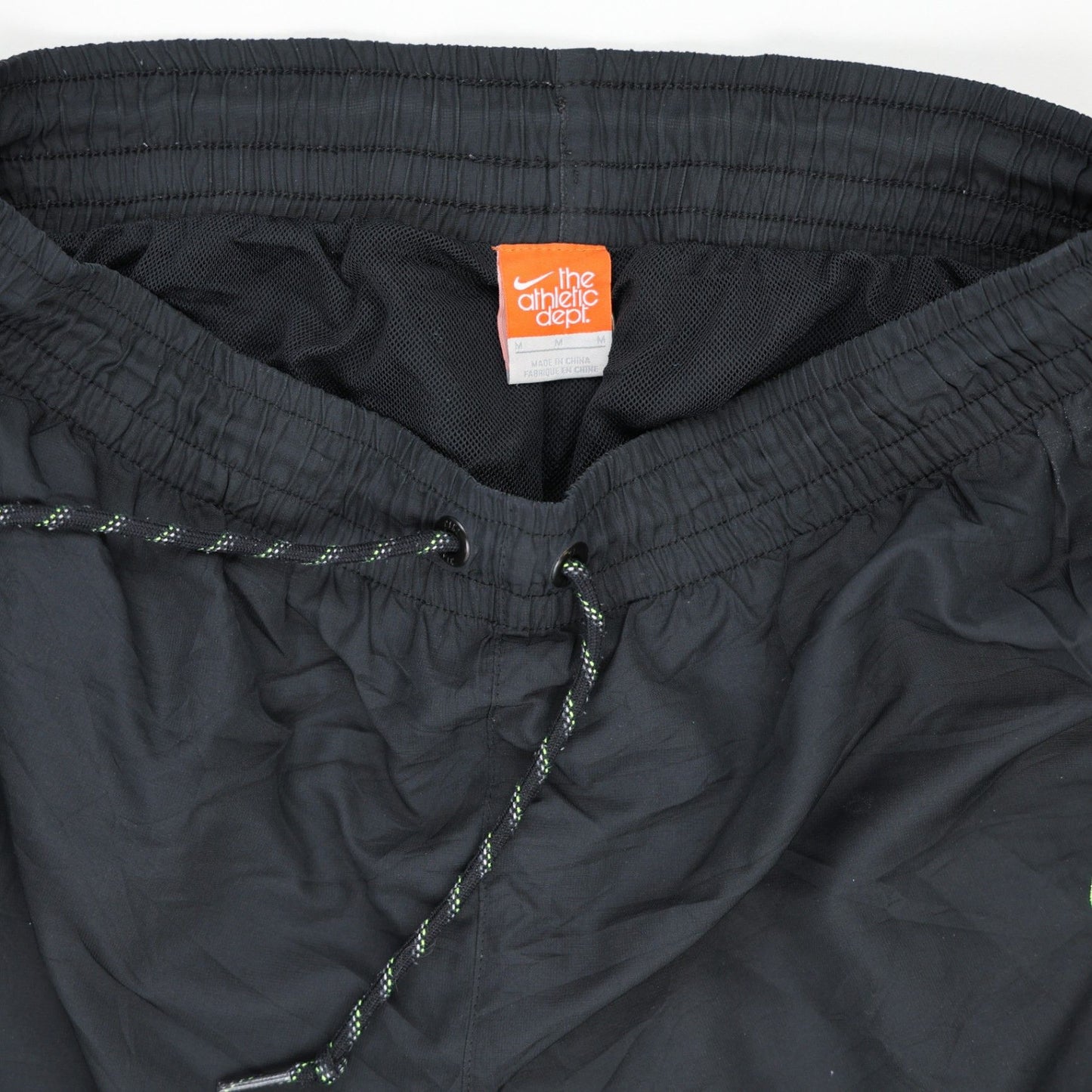 Nike Athletic Department Black Joggers Men's Medium 44 Waist 76 Inseam Polyester