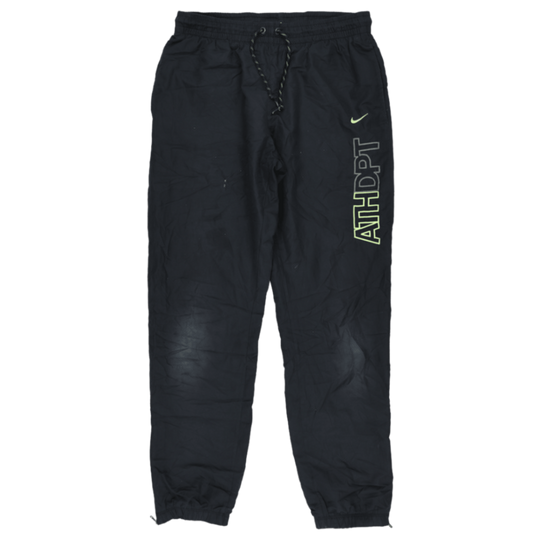 Nike Athletic Department Black Joggers Men's Medium 44 Waist 76 Inseam Polyester