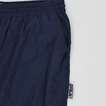Fila Navy Blue Track Pants XL Polyester Men's Clothing