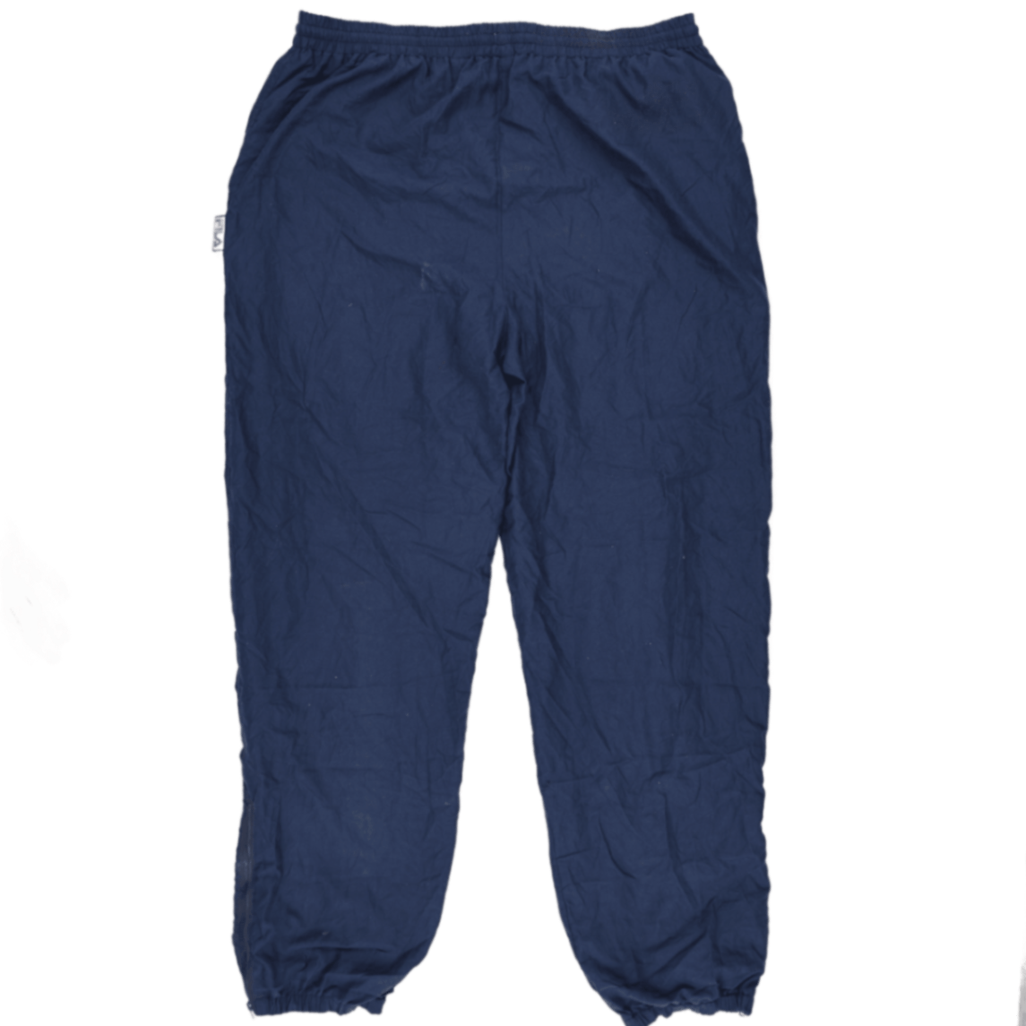 Fila Navy Blue Track Pants XL Polyester Men's Clothing