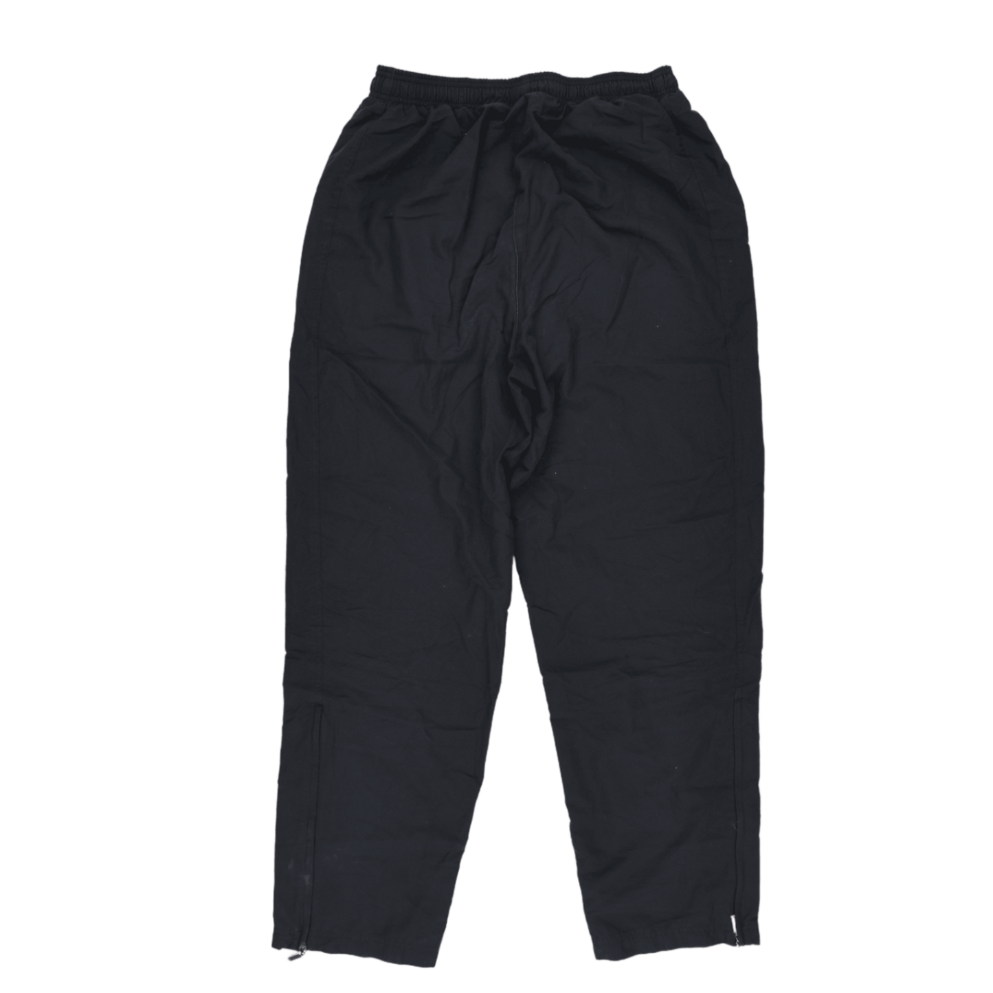 adidas Vintage Black Track Trousers Men's Large 78cm Inseam Polyester Blend