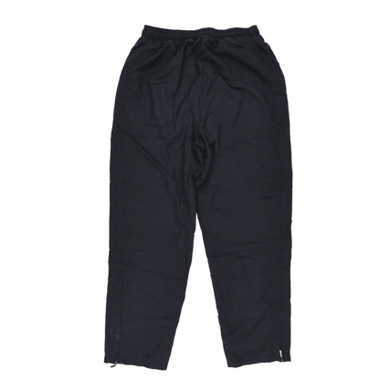 adidas Vintage Black Track Trousers Men's Large 78cm Inseam Polyester Blend