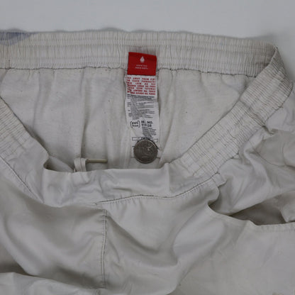 PUMA Light Grey Casual Trousers Men's Size L 38 Waist 76 cm Inseam Polyester