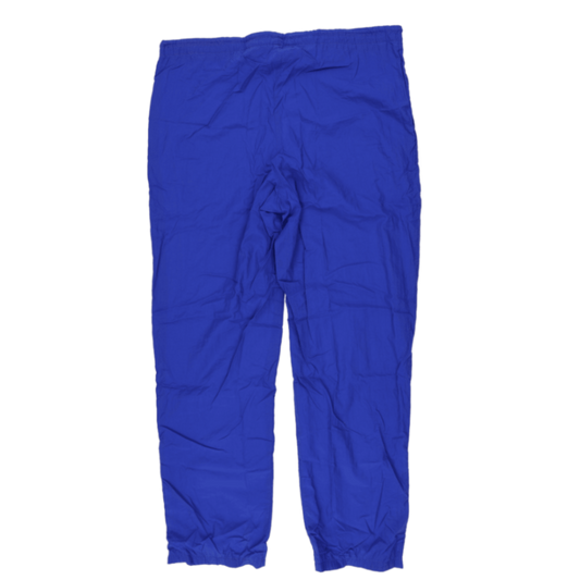 FILA Vintage Royal Blue Track Trousers XL 34 Polyamide Blend for Men