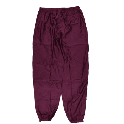Nike Vintage Track Pants Plum Purple XL 100 Percent Nylon