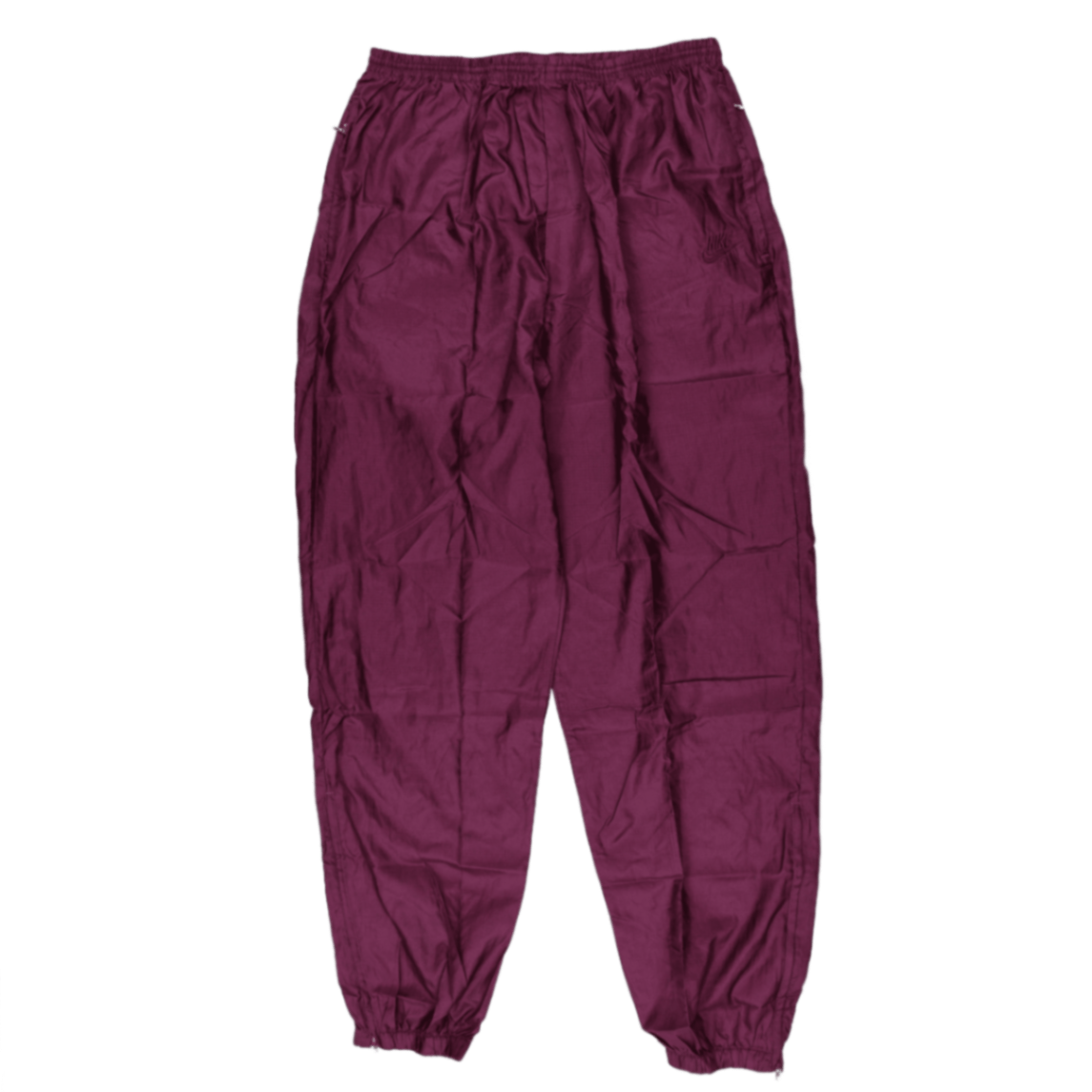Nike Vintage Track Pants Plum Purple XL 100 Percent Nylon