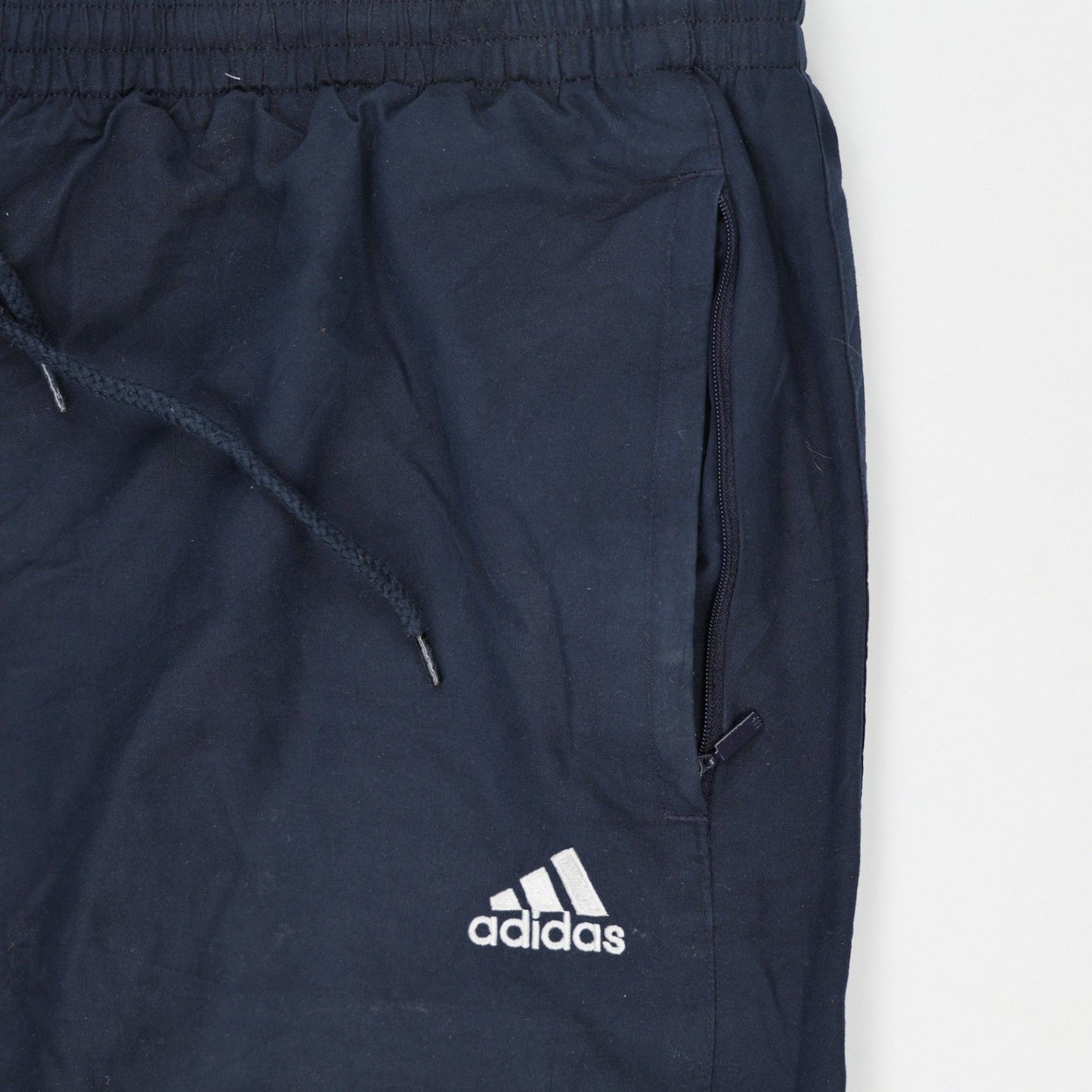adidas Navy Track Pants Medium 38 Waist 76 Inseam Polyester