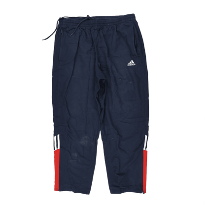 adidas Navy Track Pants Medium 38 Waist 76 Inseam Polyester