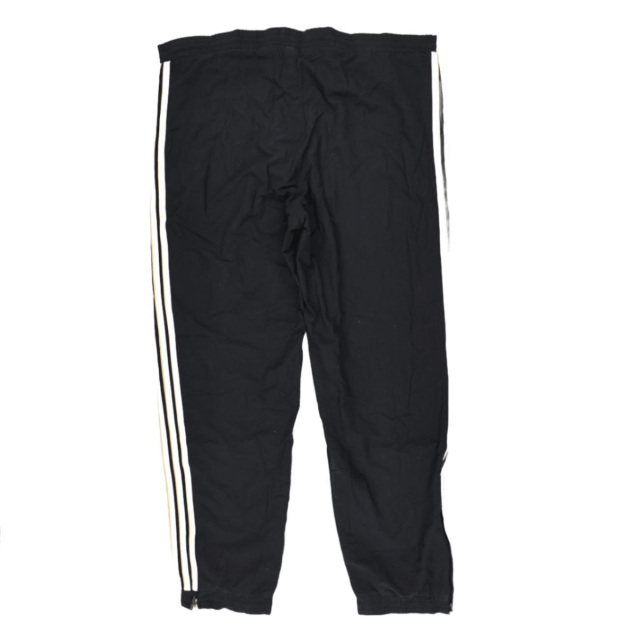 adidas Vintage Black Track Pants Men Size Medium 78 cm Inseam Polyester