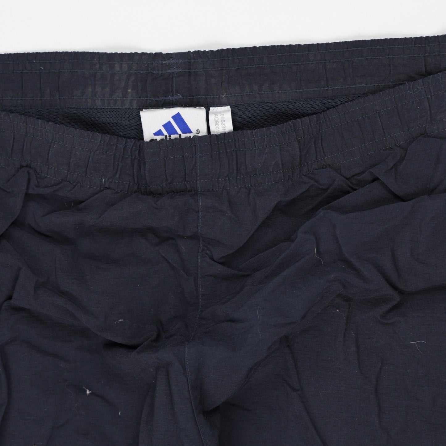 adidas Navy Blue Track Pants Medium 38 Waist 76 Inseam Polyester