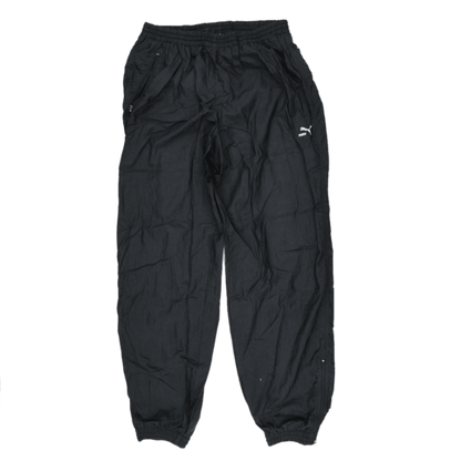 PUMA Mens Black Track Pants Size Medium 100% Polyamide Inseam 76 Waist Size 36