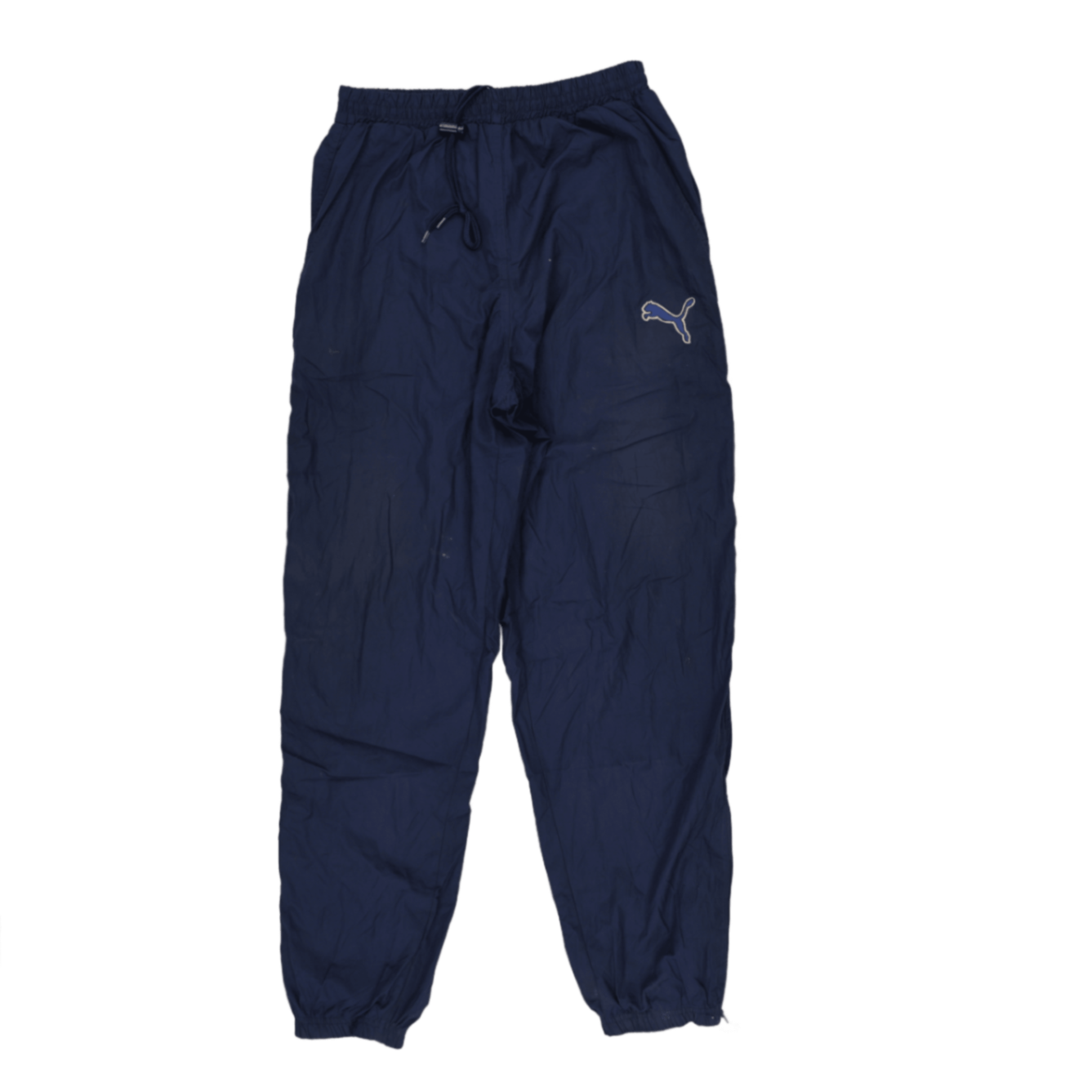 PUMA Vintage Navy Track Pants Men's Size Medium 76 cm Inseam Polyester