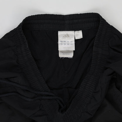 adidas Vintage Black Track Trousers Men Size Large 31 Inseam Polyester