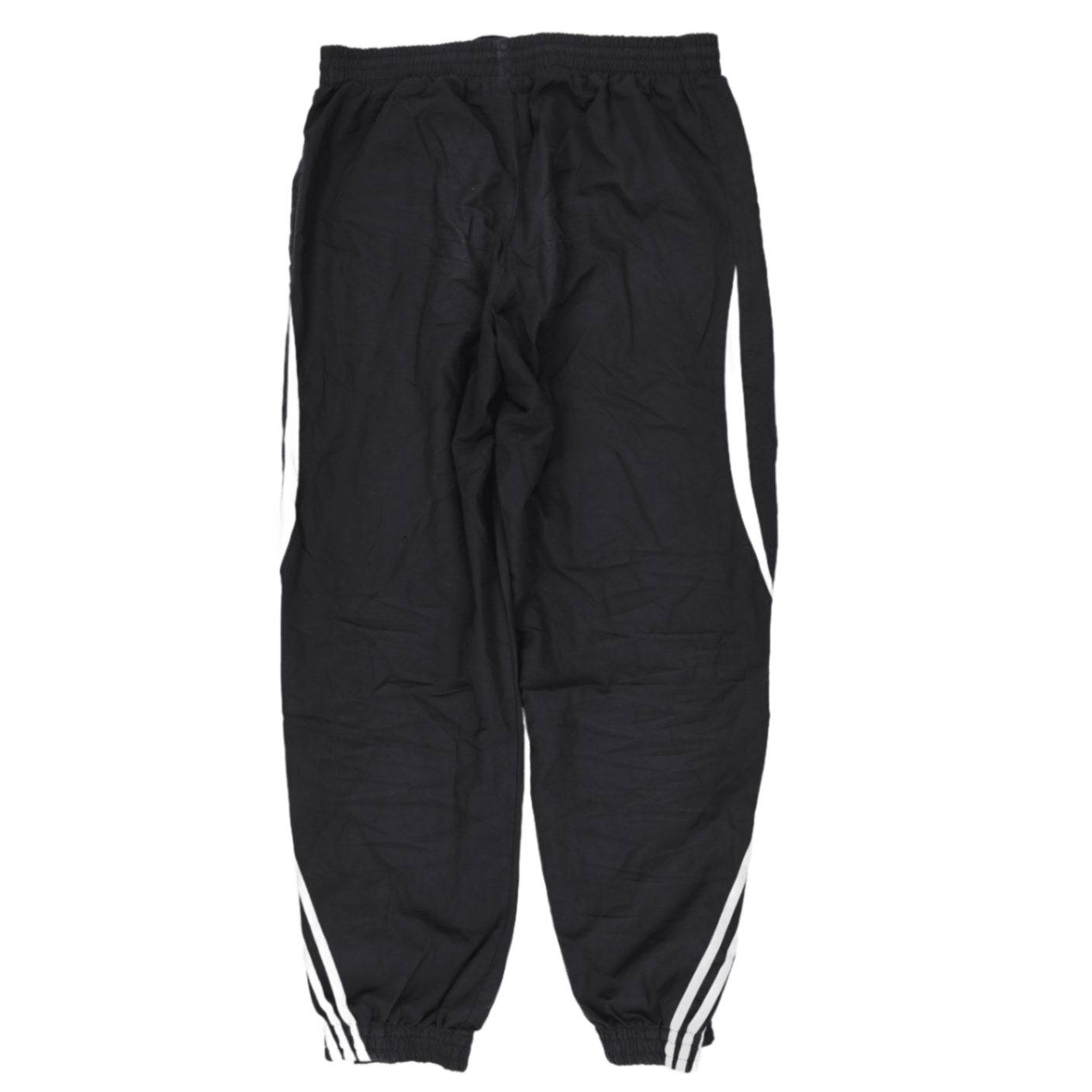 adidas Vintage Black Track Trousers Men Size Large 31 Inseam Polyester